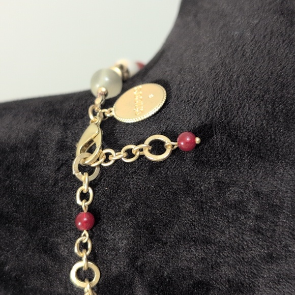 NWOT Chicos 36th anniversary Adjustable Length Multicolor Beaded Necklace - Picture 5 of 5